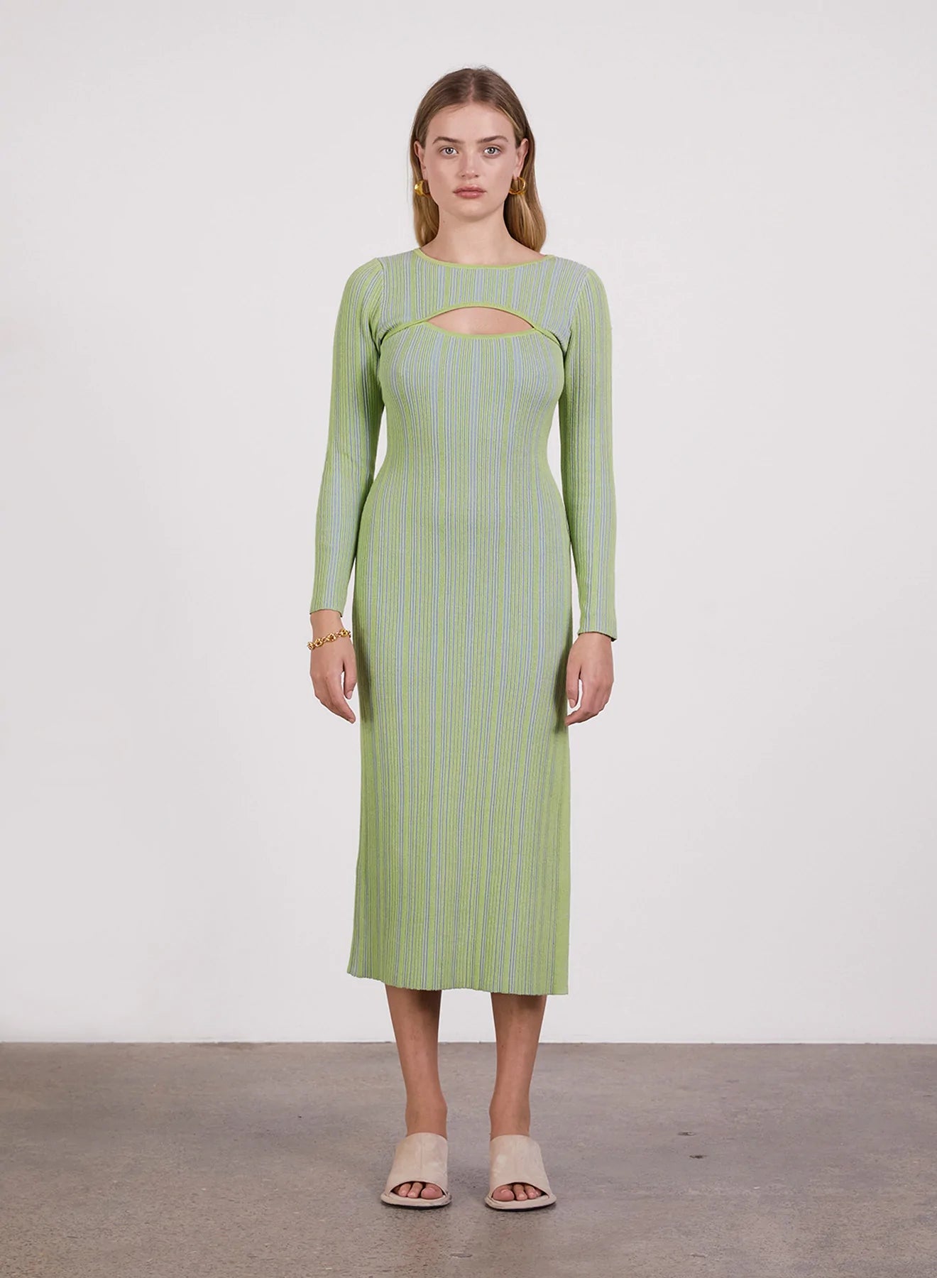 Aurora Dress Jade | ANNA QUAN