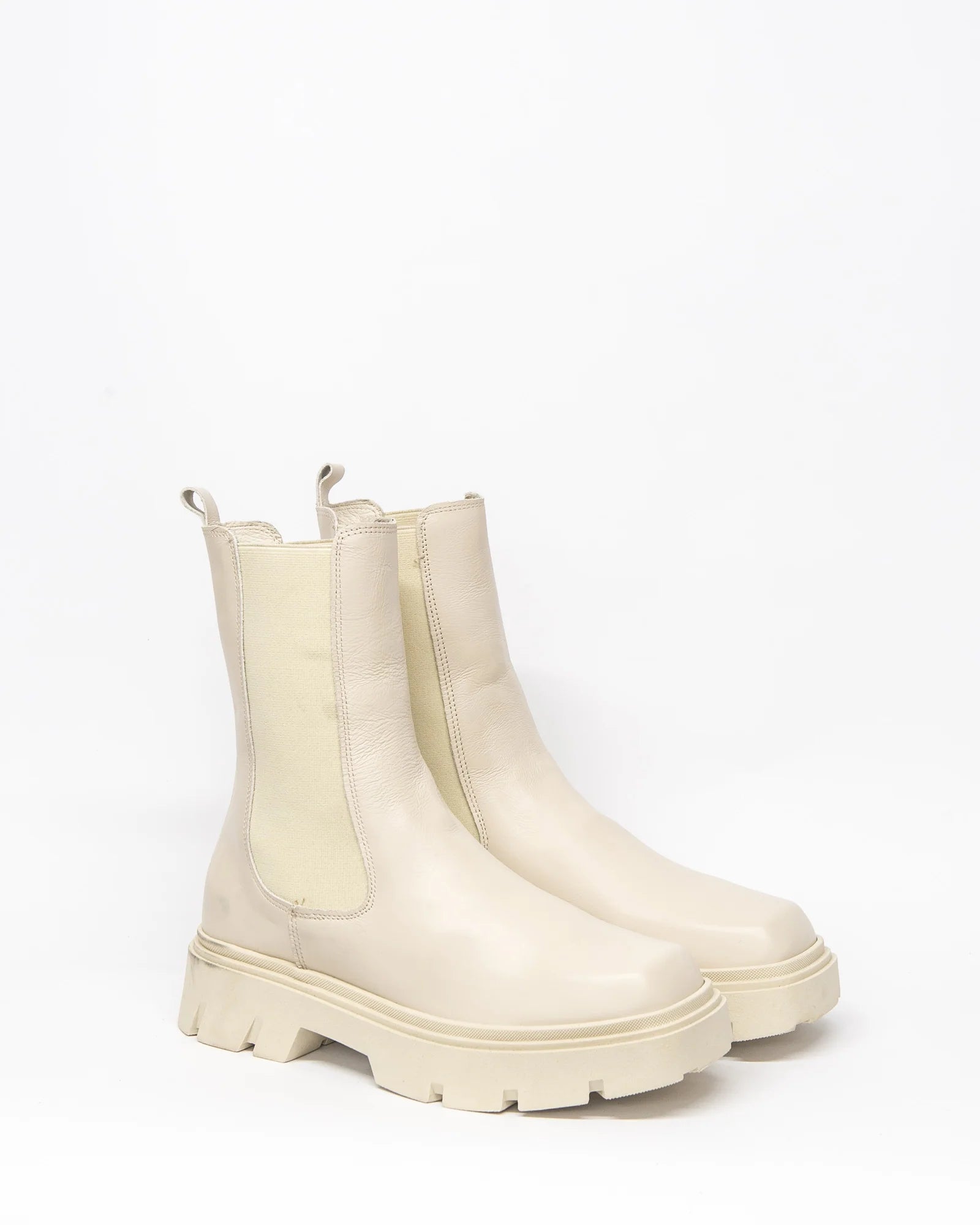 Empire Boot in Marble Leather Empire Boot in Marble Leather