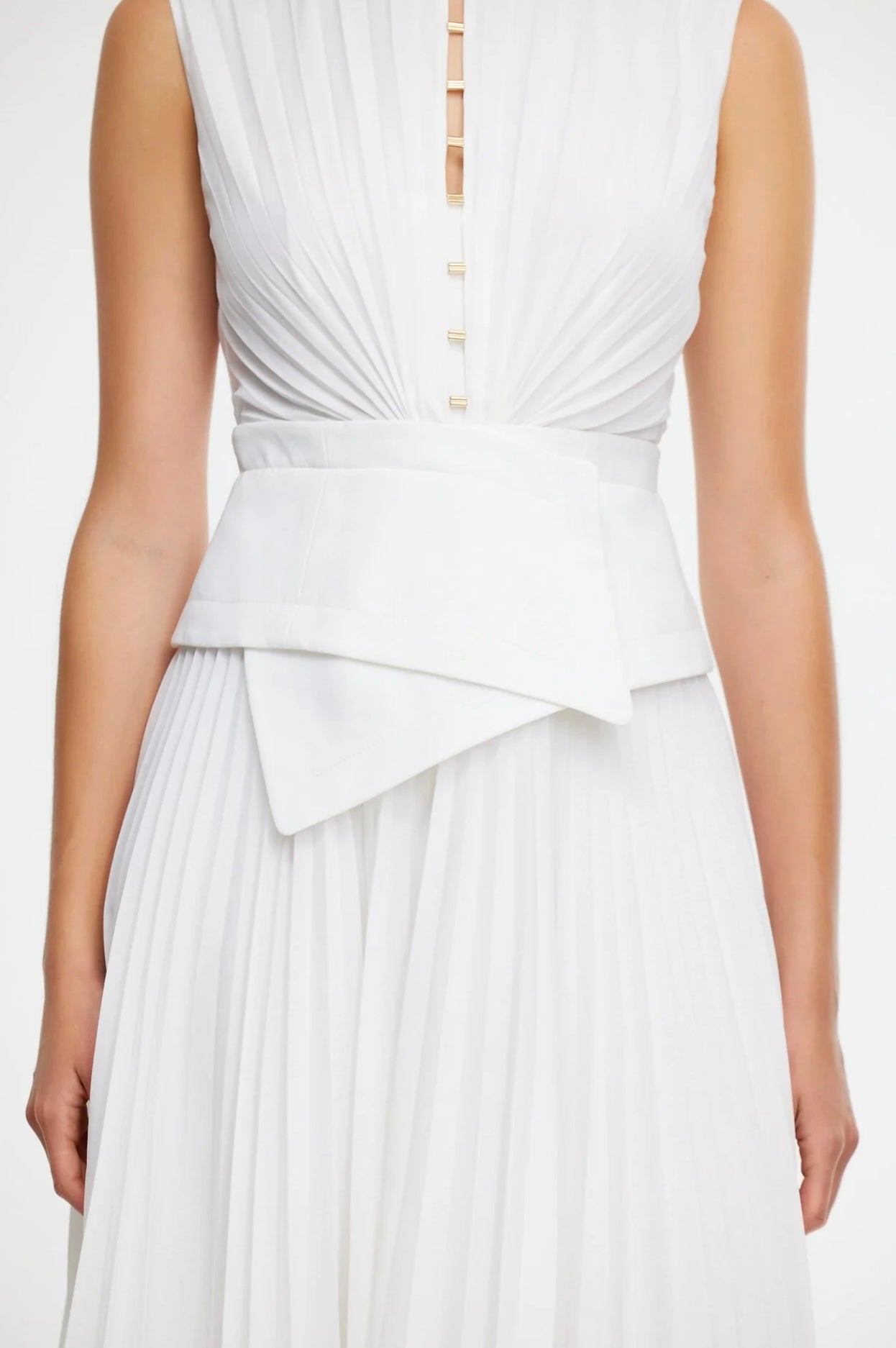 acler rhodes midi dress Rhodes Midi Dress IVORY | ACLER