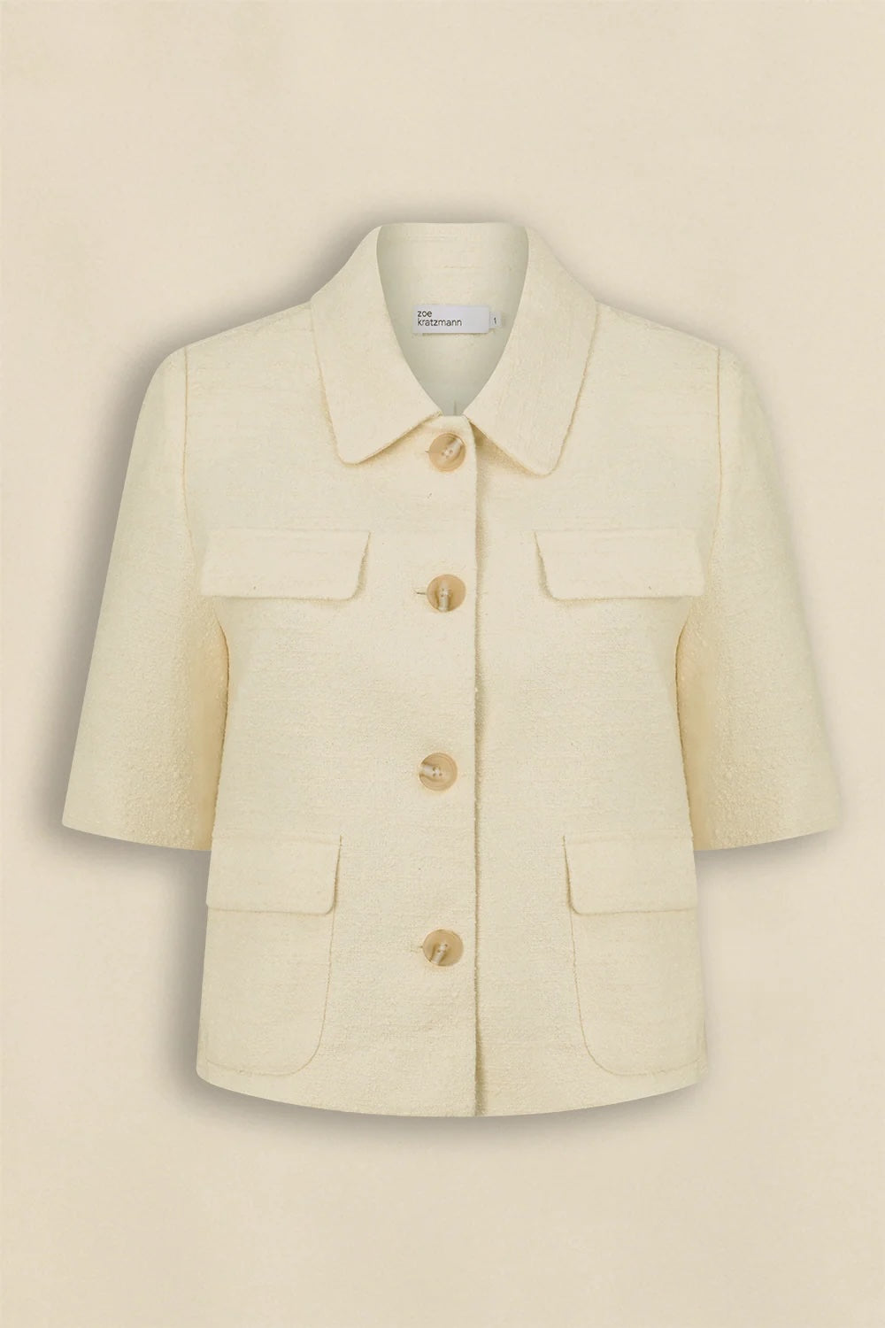 Zoe Kratzmann Juncture Jacket - Alabaster