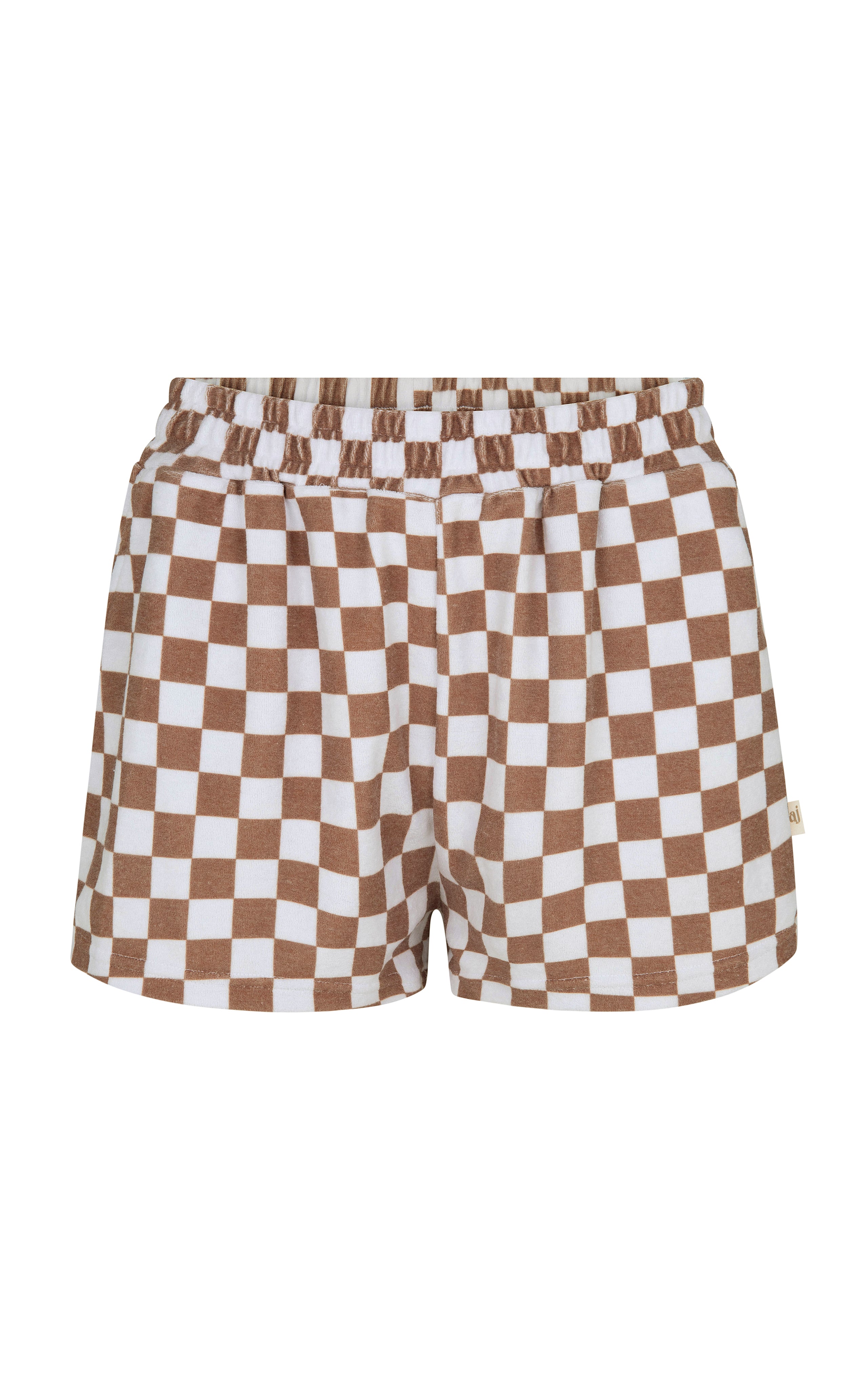 Terry Short Retro Check | ARAMINTA JAMES | Shop New Arrivals Here – Off Duty