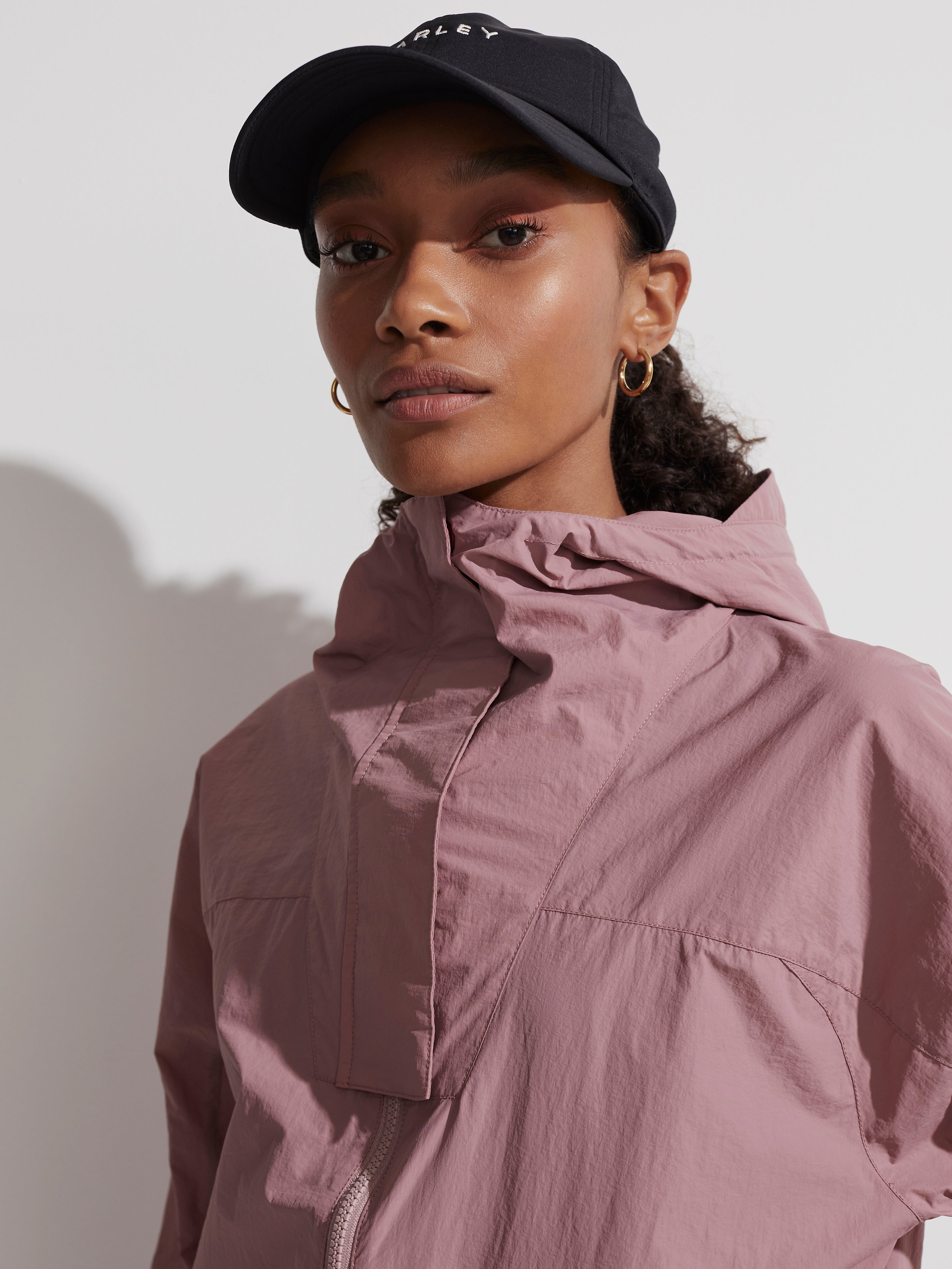 Windbreaker on sale with rose