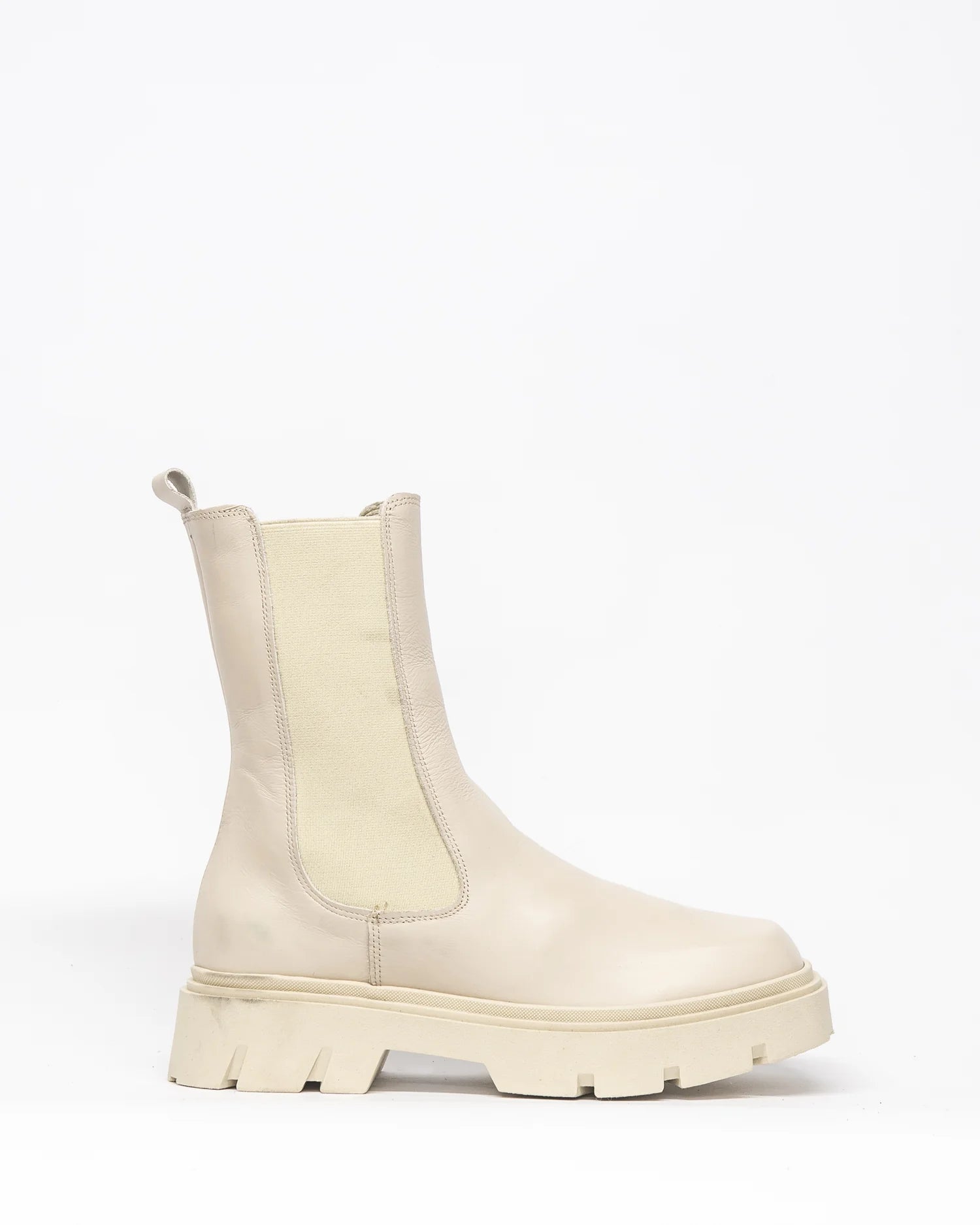 Empire Boot in Marble Leather Empire Boot in Marble Leather