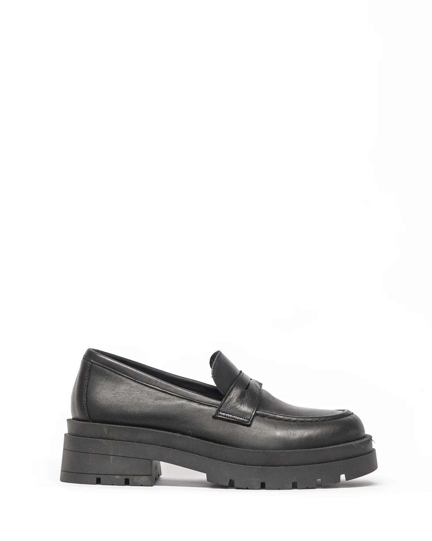 Jury Loafer in Black Leather Jury Loafer in Black Leather